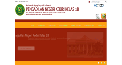 Desktop Screenshot of pn-kediri.go.id